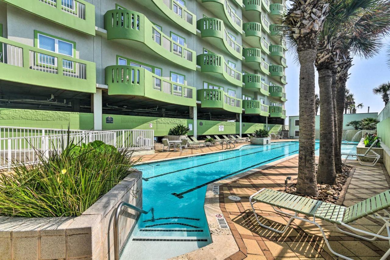 Galveston Condo With Pool Access Walk To Beach! Екстер'єр фото